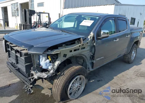 2019 GMC Canyon Slt из США, поврежденный, VIN 1GTG6DEN4K1133897